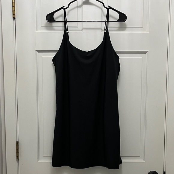 Abercrombie & Fitch Black Traveler Mini Dress w/ Built in Shorts - Size Large - Picture 2 of 15